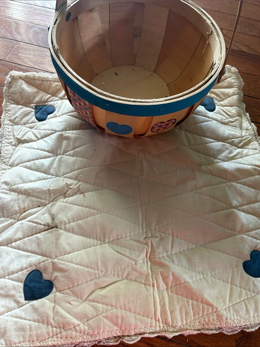 Cottage core basket